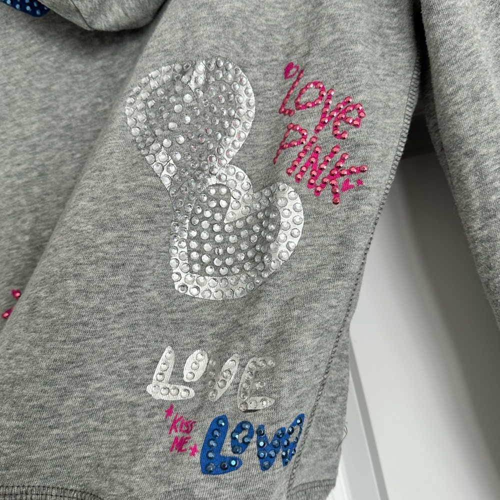 Victoria's Secret Pink Bling Zip up Hoodie - Picture 6 of 8
